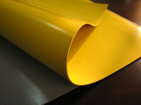 Yellow and Gray Neoprene Fabrics