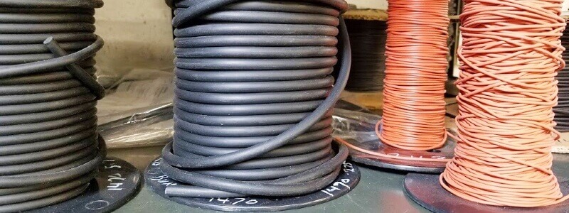 O-ring splicing using cord spools for custom fabricating O-rings 